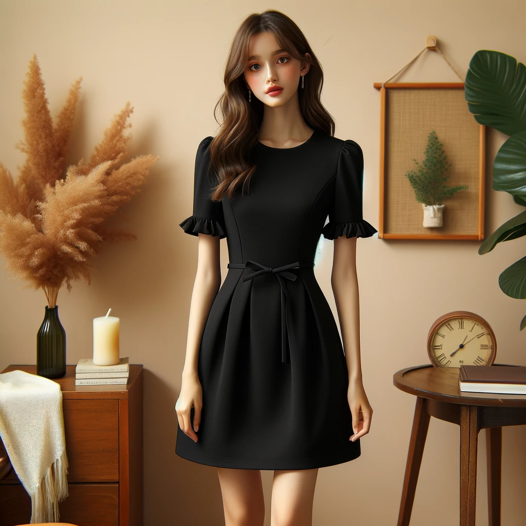 A little black dress
